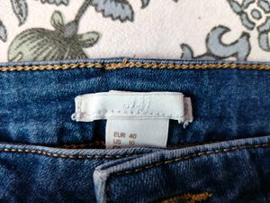 Denim Shorts - Cuffed Hem