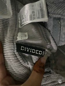 Gray Corduroy Pants