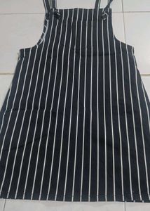 Black Dungree Dress