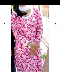 Floral Print Kurta Set