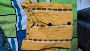 Khadi Cotton Kurti With Pant