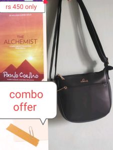 Lavie Crossbody Bag And The Alchemist Book Combo