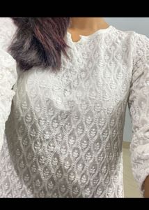 Elegant White Kurta