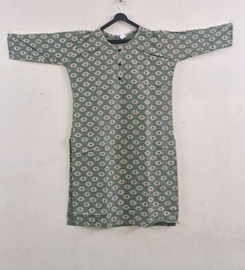 Pink Diamond Print Kurti
