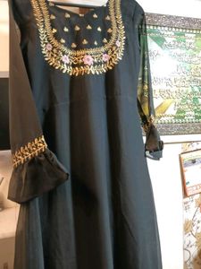Fancy Floor Touch Gown At Clearance Sale