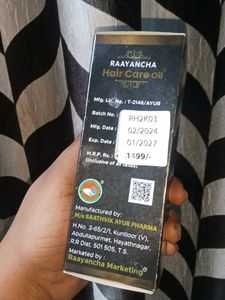 Raayancha Hair Care Oil