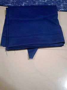 Dress Material In Blue. Top And Bottom