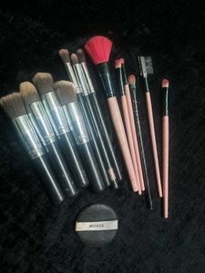 13 Makeup Brushes .