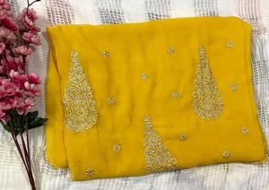 Yellow Saree