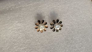 Beautiful Flower Diamond Studs