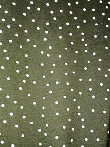 Green Polka Dot Mini Dress