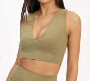 Olive Green Sports Bra Gym