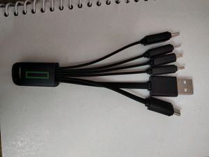5 In 1 Multi Charging USB Cable New