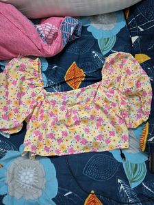 Floral CROP TOP