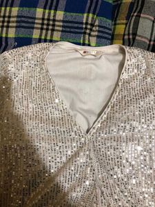Sequin Top Branded Kotty