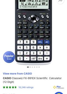 CASIO Classwiz FX-991EX Scientific Calculator