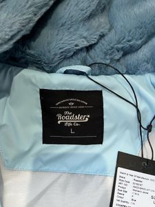 Blue Faux Fur Jacket