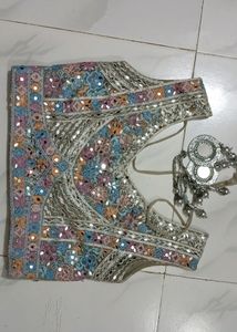 Floral Embroidered Lehenga Skirt