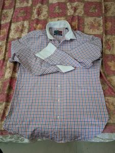 Peter England Checked Shirt