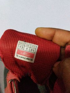 Campus Red &amp; Black Shoes!