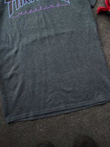 THRASHER grey Tshirt For Mens