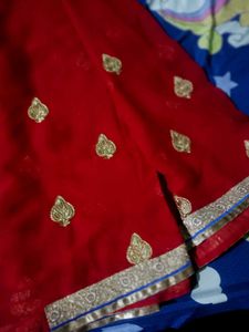 Women Red Saree ❣️
