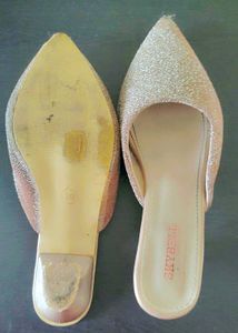 Skybell Glitter Mules - Pointed Toe