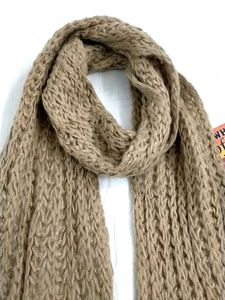 Pure Wool Cozy Knit Scarf