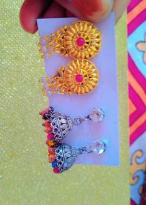 2 Different Earings