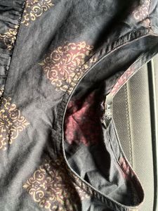 Printed Casual peplum top