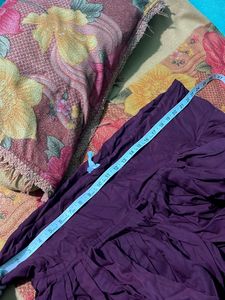 Elegant Purple Ethnic Bottoms