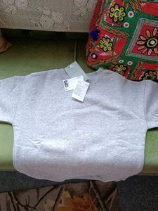 Boys Oversized Crew-Neck Sweatshirt