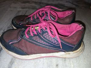 Blue and Pink Shoes