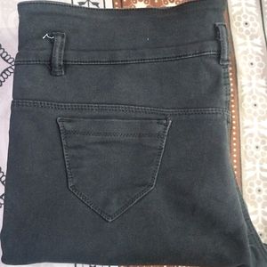 Black Straight Jeans
