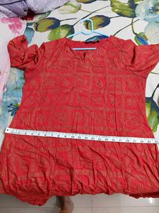 Elegant Coral kurta xl