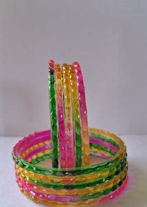 Colorful Glass Bangles