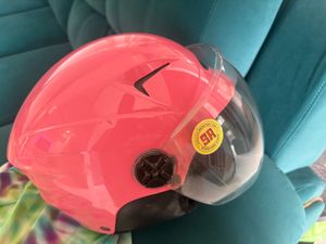 Pink Motorcycle Helmet
