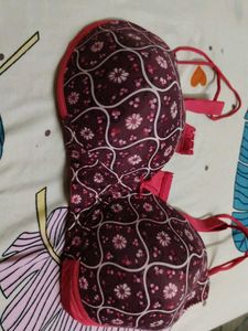 Floral Print Bra