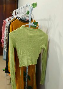 Full Sleeve Crop Top