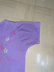 Floral Embroidered Nightgown