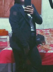 Girls Black Coat