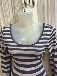 Striped Bodycon Dress