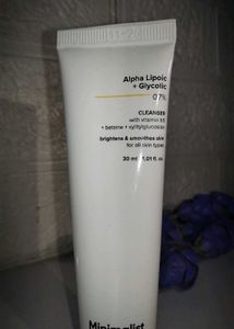 MINIMALIST FACE CLEANSER🌷🌟