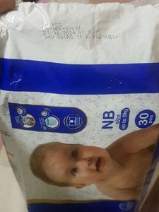 NEW BORN Diaper 15 Peices