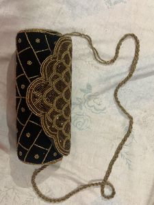 Very Preety Handbag With Hand Work