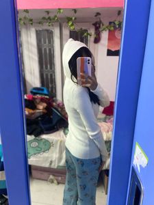 White Hoodie - Cozy and Stylish