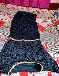 Elegant Navy Blue Blouse