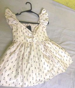 White Dress Type Top