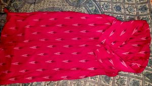 Pink Cotton Kurta