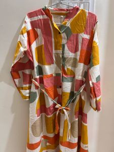 Colorful Printed Dress
